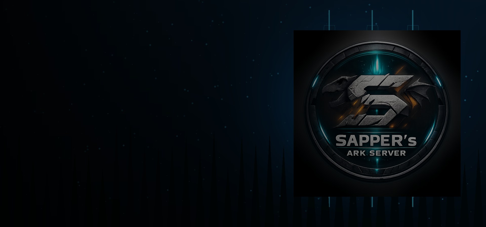 Sapper's ARK server blue energy artwork