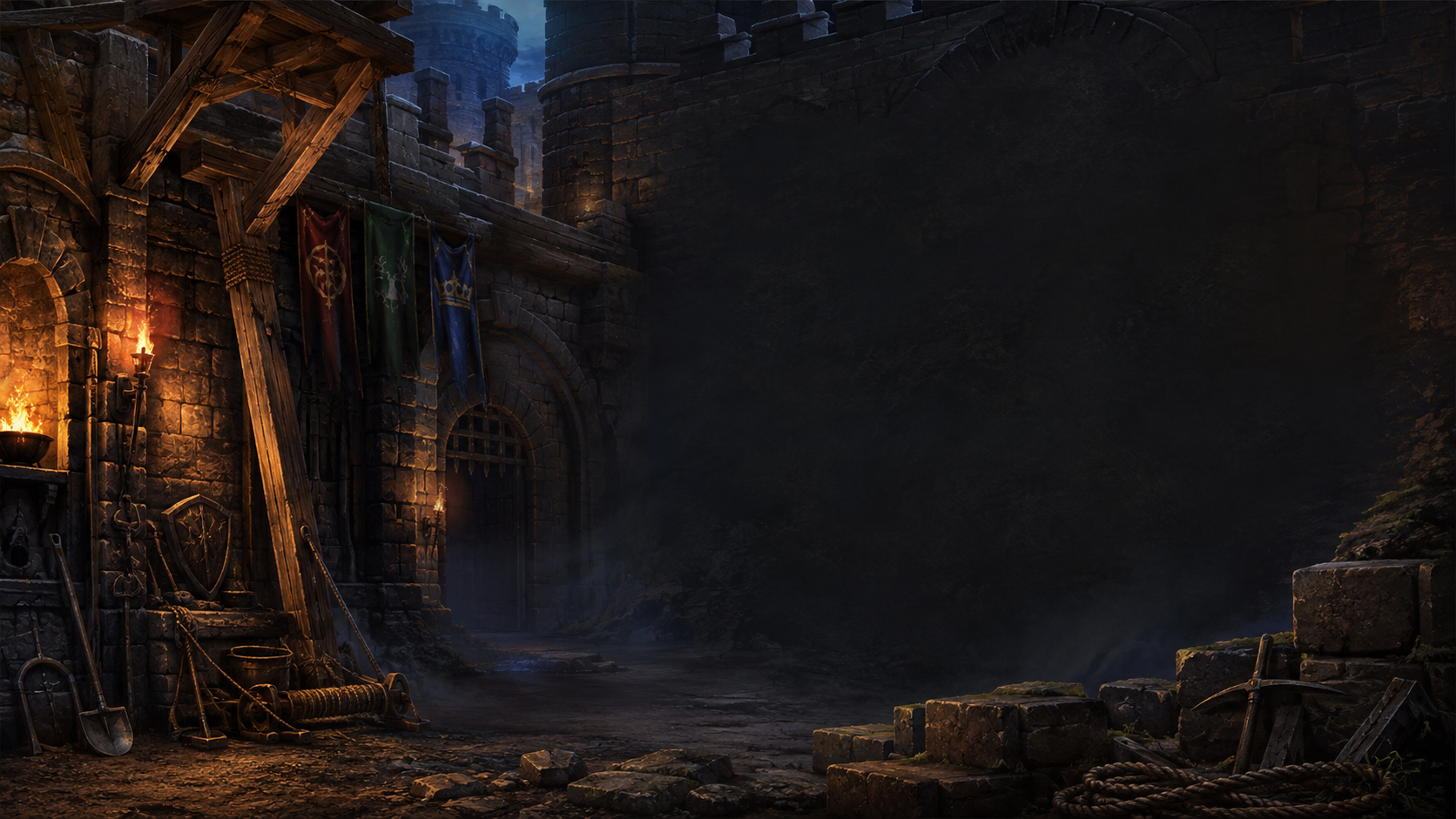 Sapper's Hideout Dark Age of Camelot cooperative realm artwork
